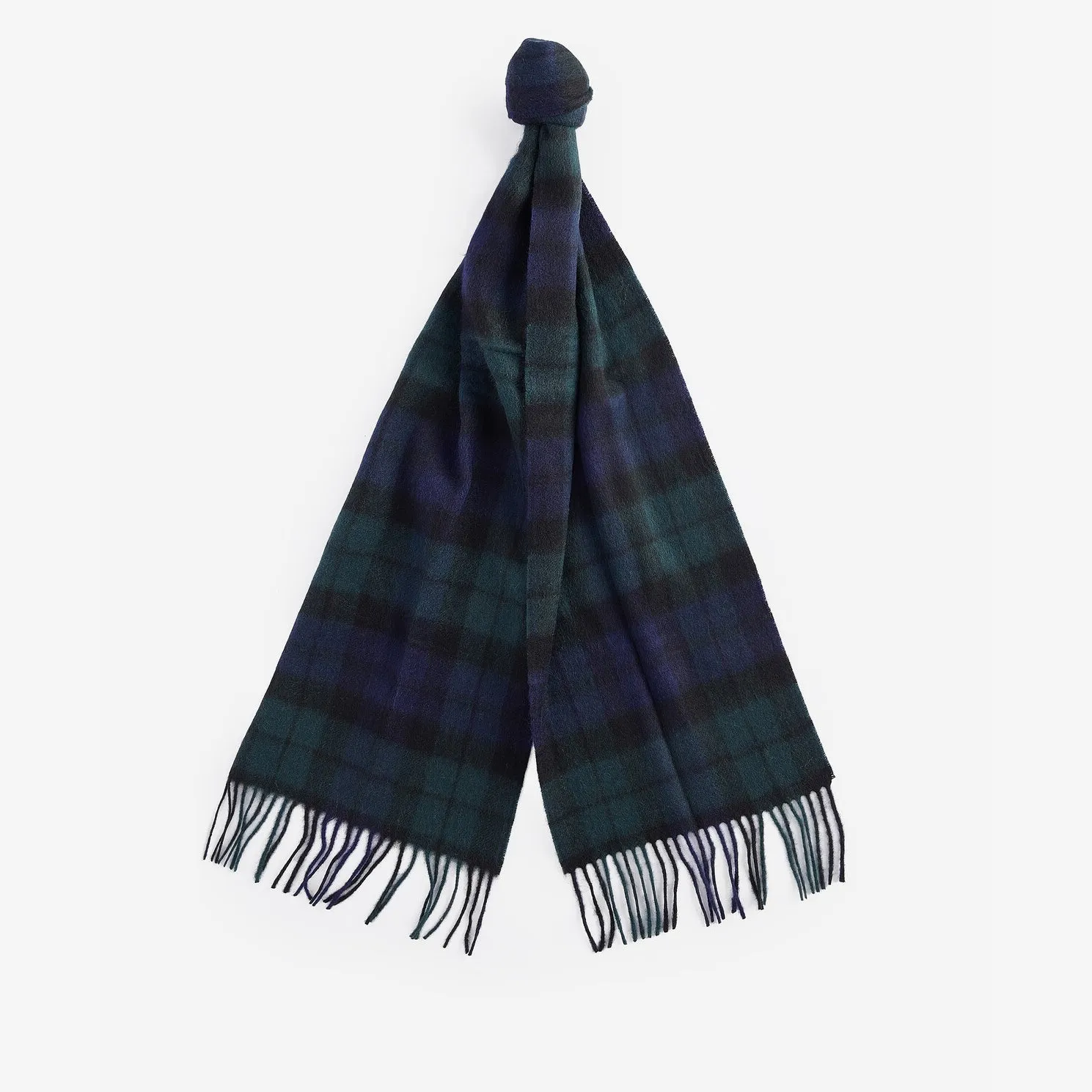 Barbour NEW CHECK Unisex Adults Tartan Scarf Black Watch sold by House of Slippers product image thumbnail 2
