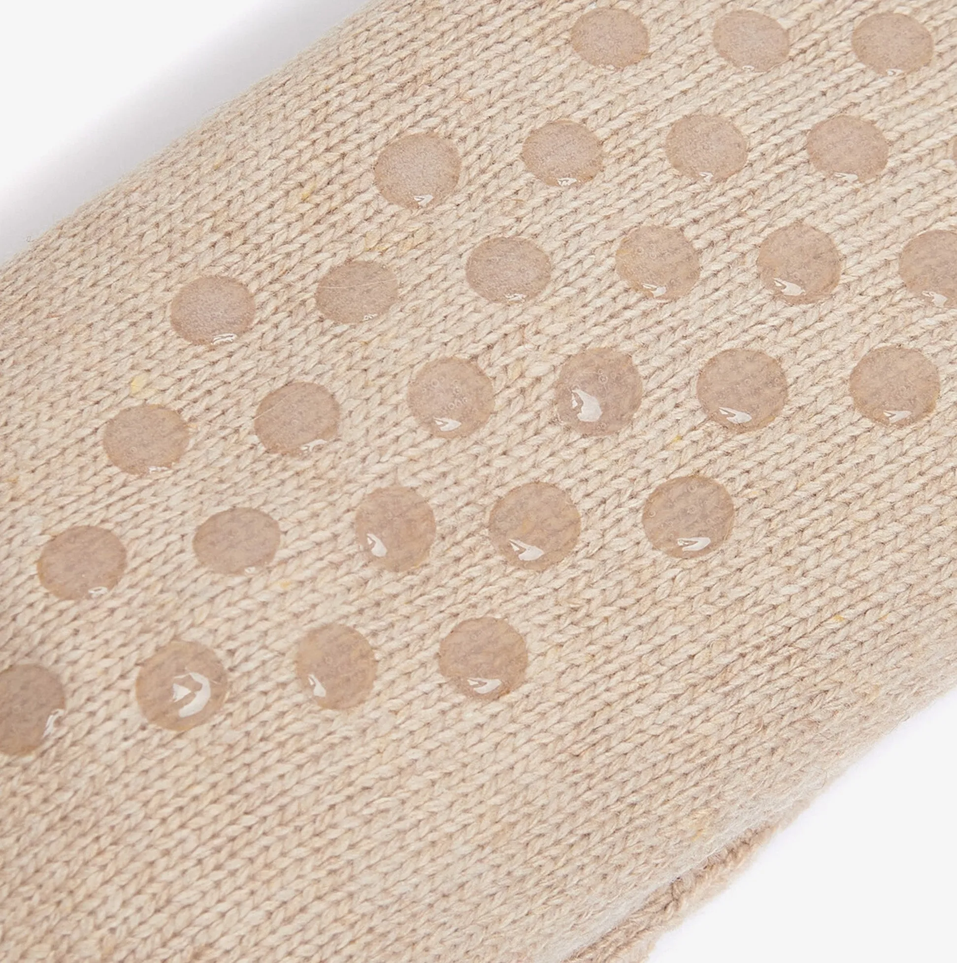 Barbour CABLE KNIT LOUNGE Socks Womens Socks Oatmeal sold by House of Slippers product image thumbnail 4