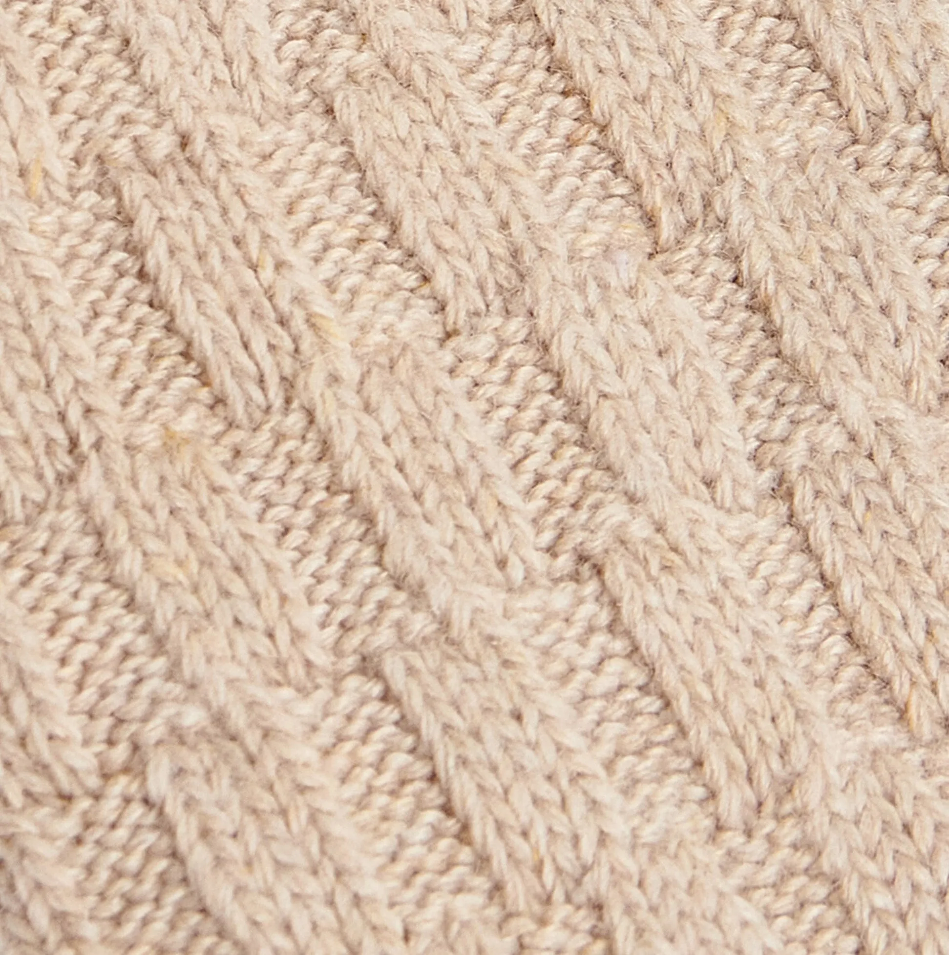 Barbour CABLE KNIT LOUNGE Socks Womens Socks Oatmeal sold by House of Slippers product image thumbnail 3