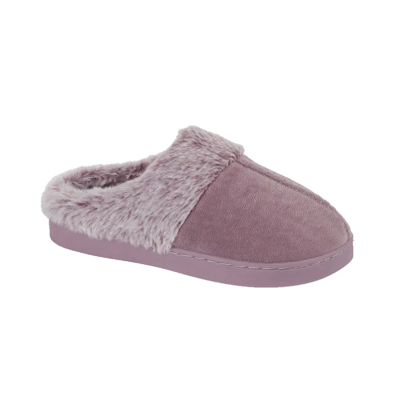 Jo & Joe TRIXIE Womens Slippers Lilac sold by House of Slippers