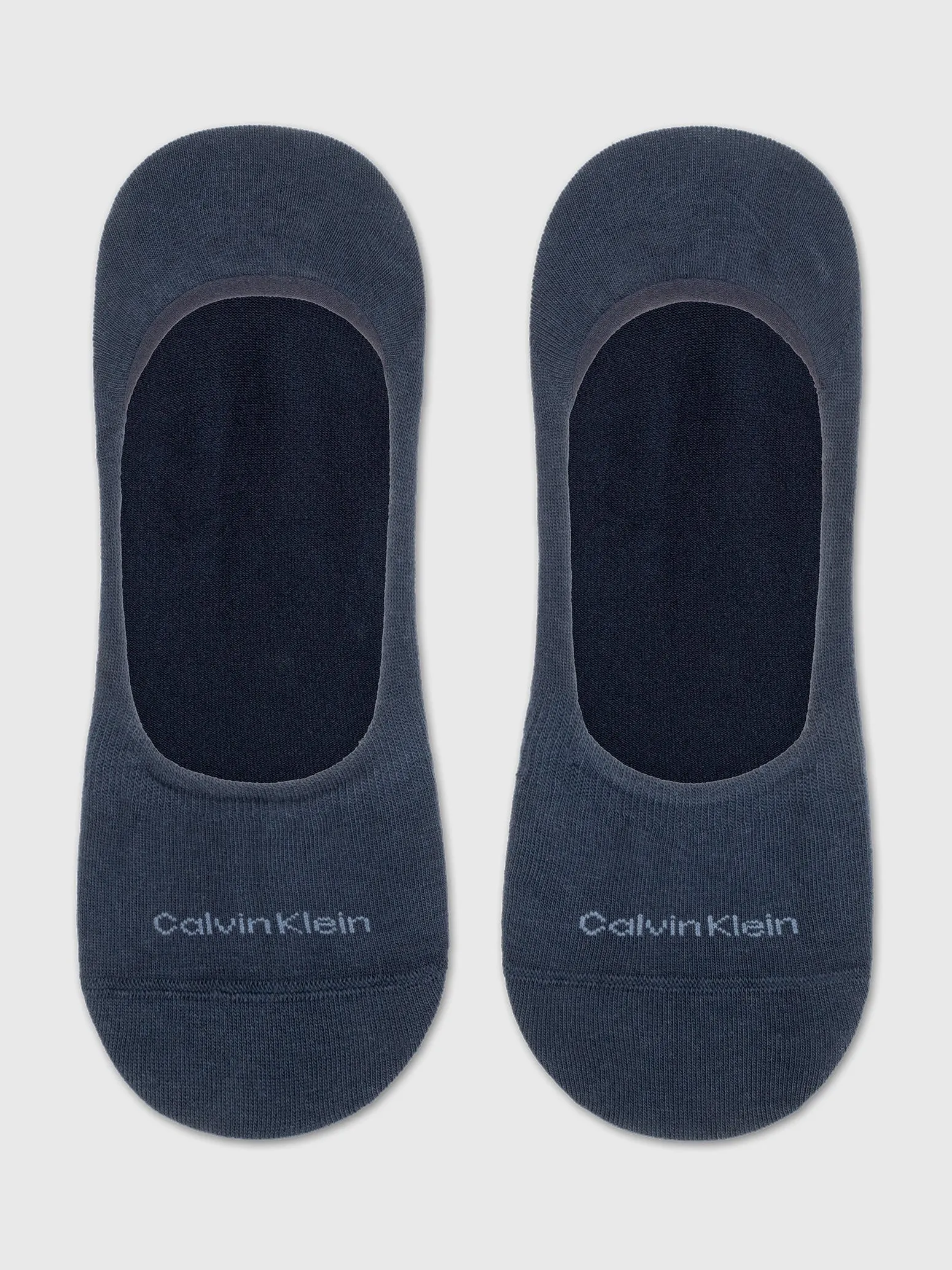 Calvin Klein 2 Pack Mens Invisible Socks Navy sold by House of Slippers product image thumbnail 2