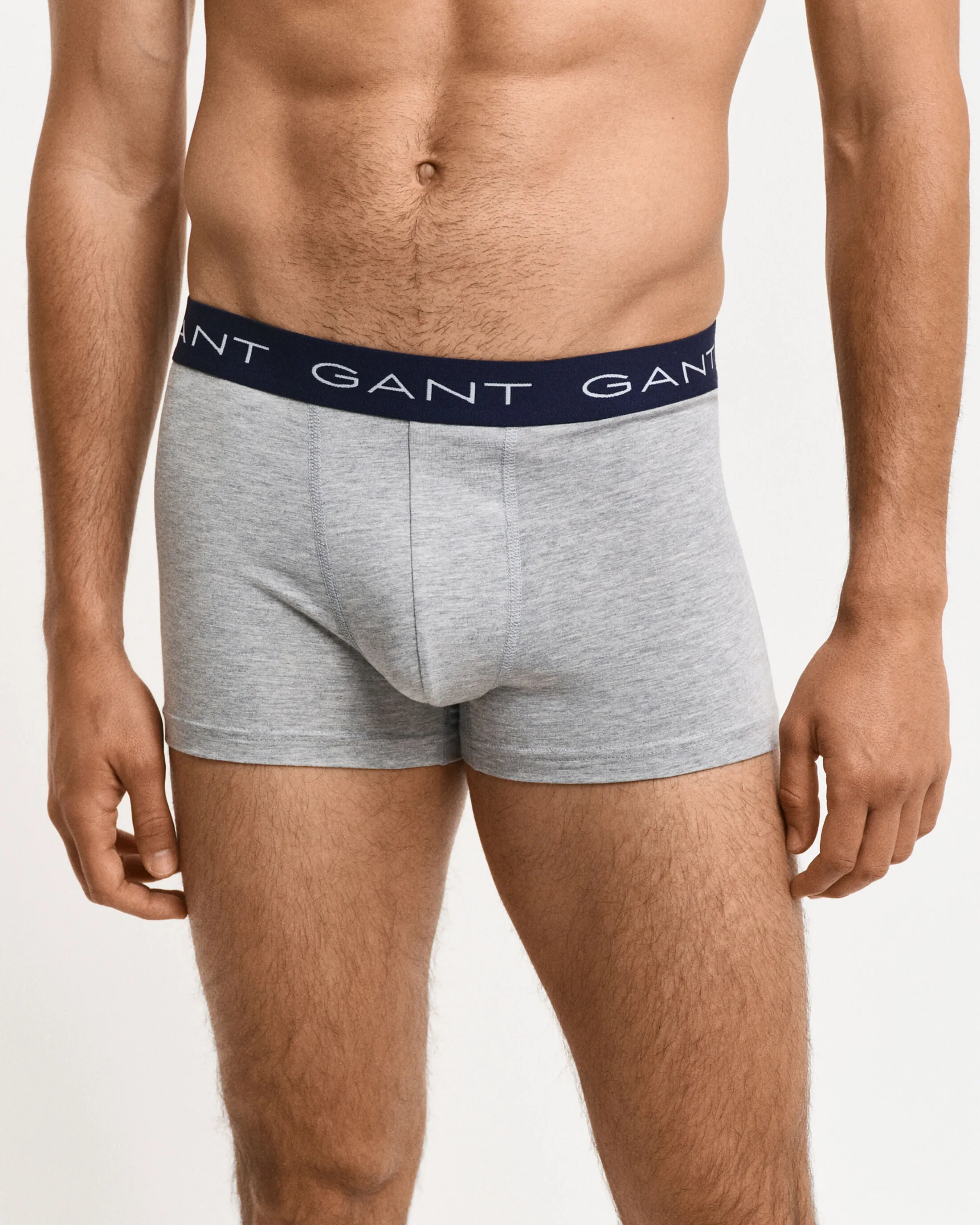 GANT TRUNK 3-Pack Mens Light Grey Melange sold by House of Slippers product image thumbnail 4