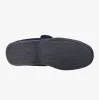Fleet & Foster SAM Mens Velour Full Slippers Navy sold by House of Slippers