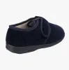 Fleet & Foster SAM Mens Velour Full Slippers Navy sold by House of Slippers