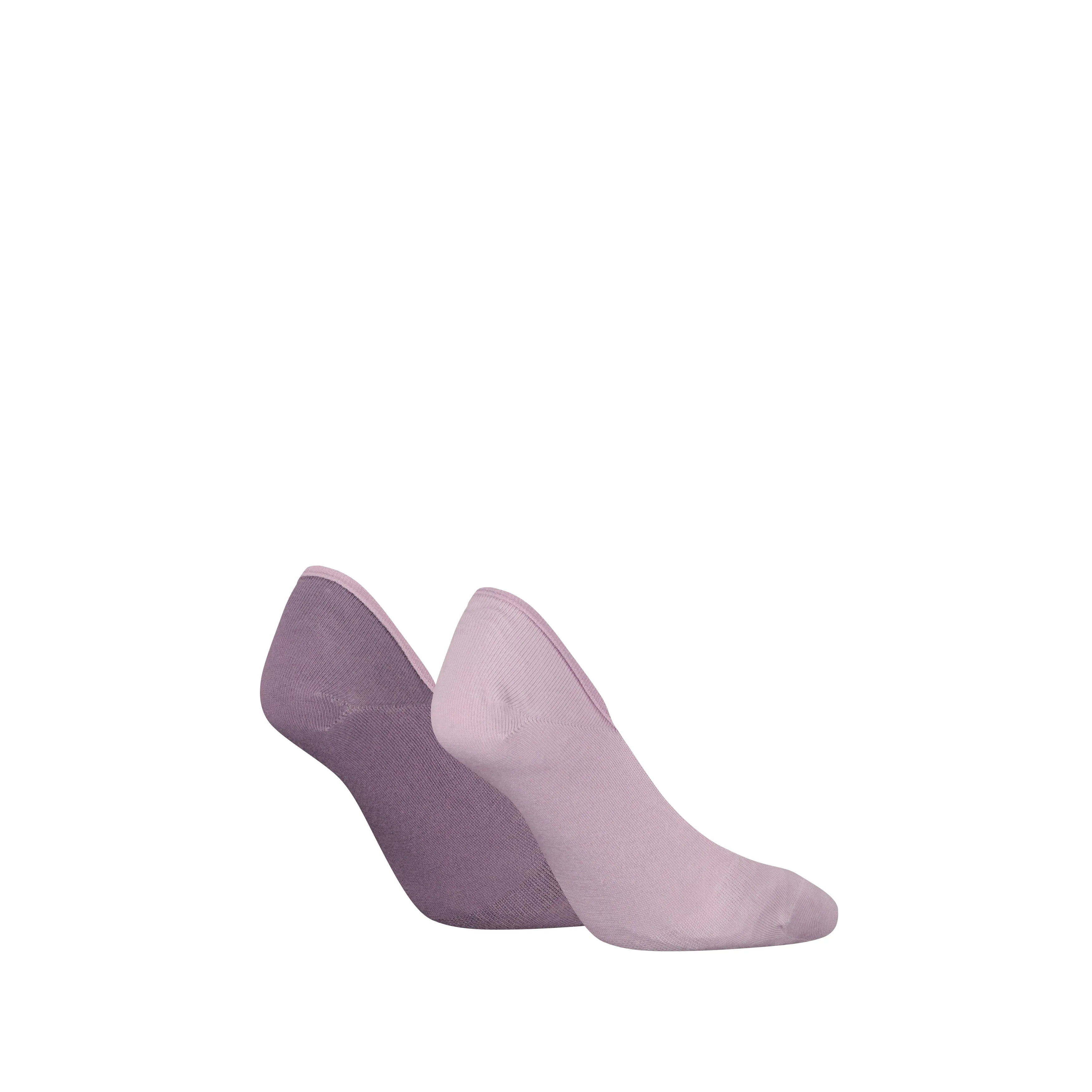 Calvin Klein 2 Pack Womens Invisible Socks Lilac sold by House of Slippers product image thumbnail 2