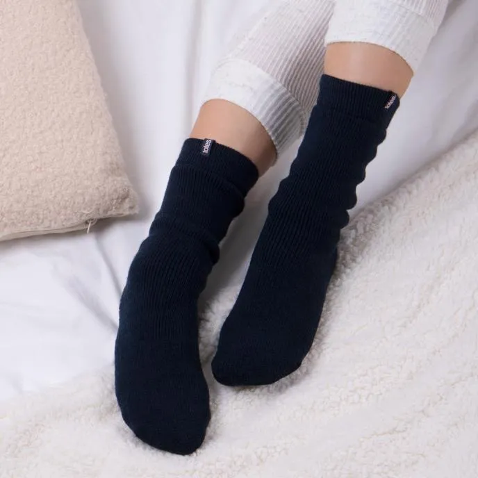 Totes Toasties 3.0 TOG THERMAL Womens Socks Navy sold by House of Slippers product image thumbnail 2