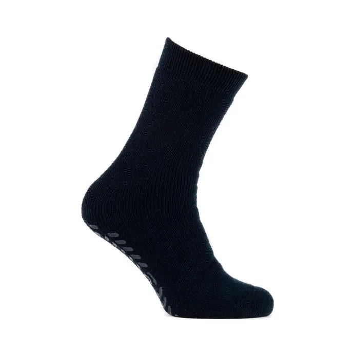 Totes Toasties 3.0 TOG THERMAL Womens Socks Navy sold by House of Slippers