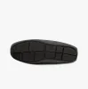 SUEDETTE MOCCASIN Slippers WITH FAUX FUR LINING Mens Grey sold by House of Slippers