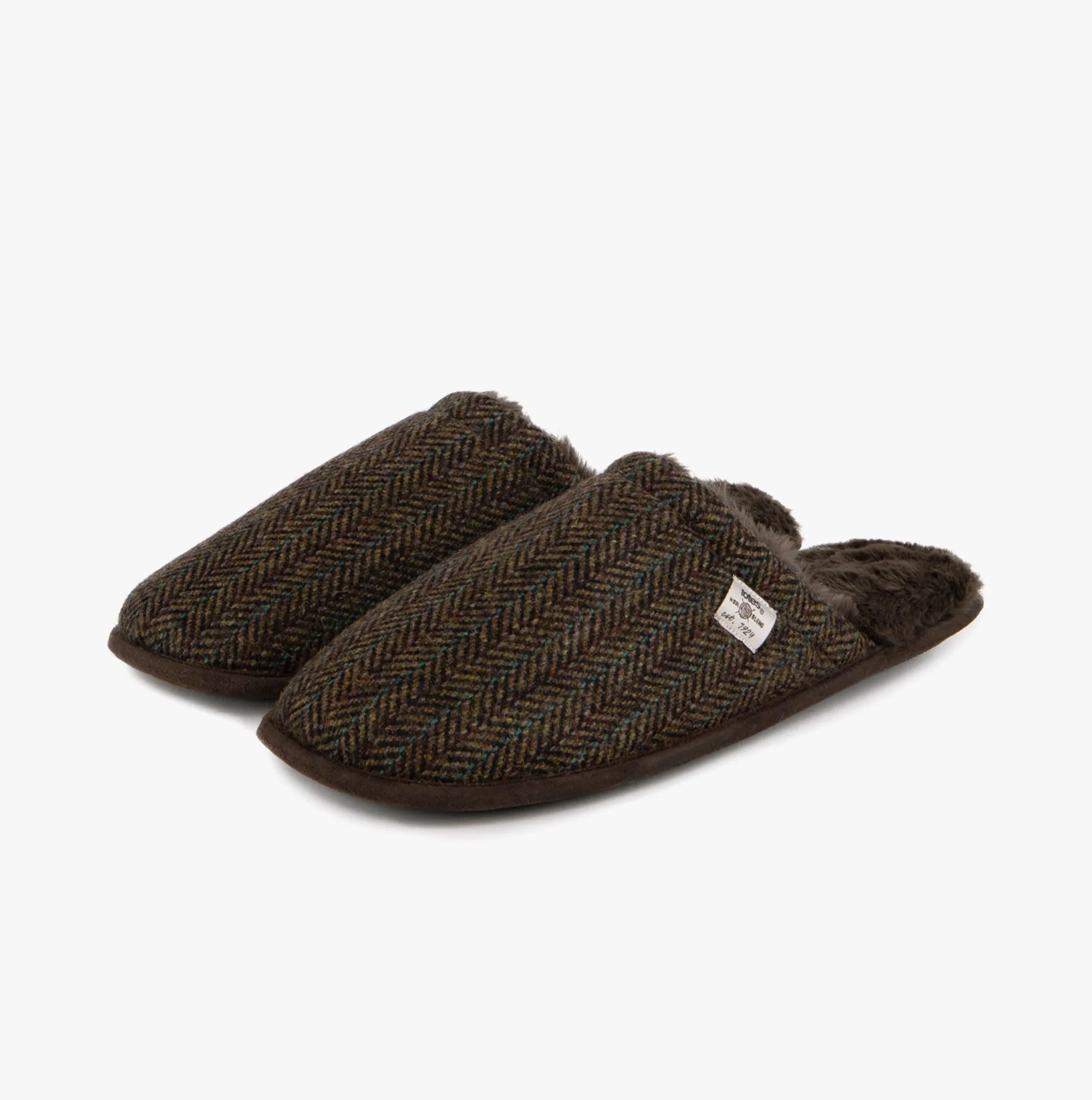 Totes Toasties WOOL MIX MULE Slippers Mens Brown sold by House of Slippers product image thumbnail 3