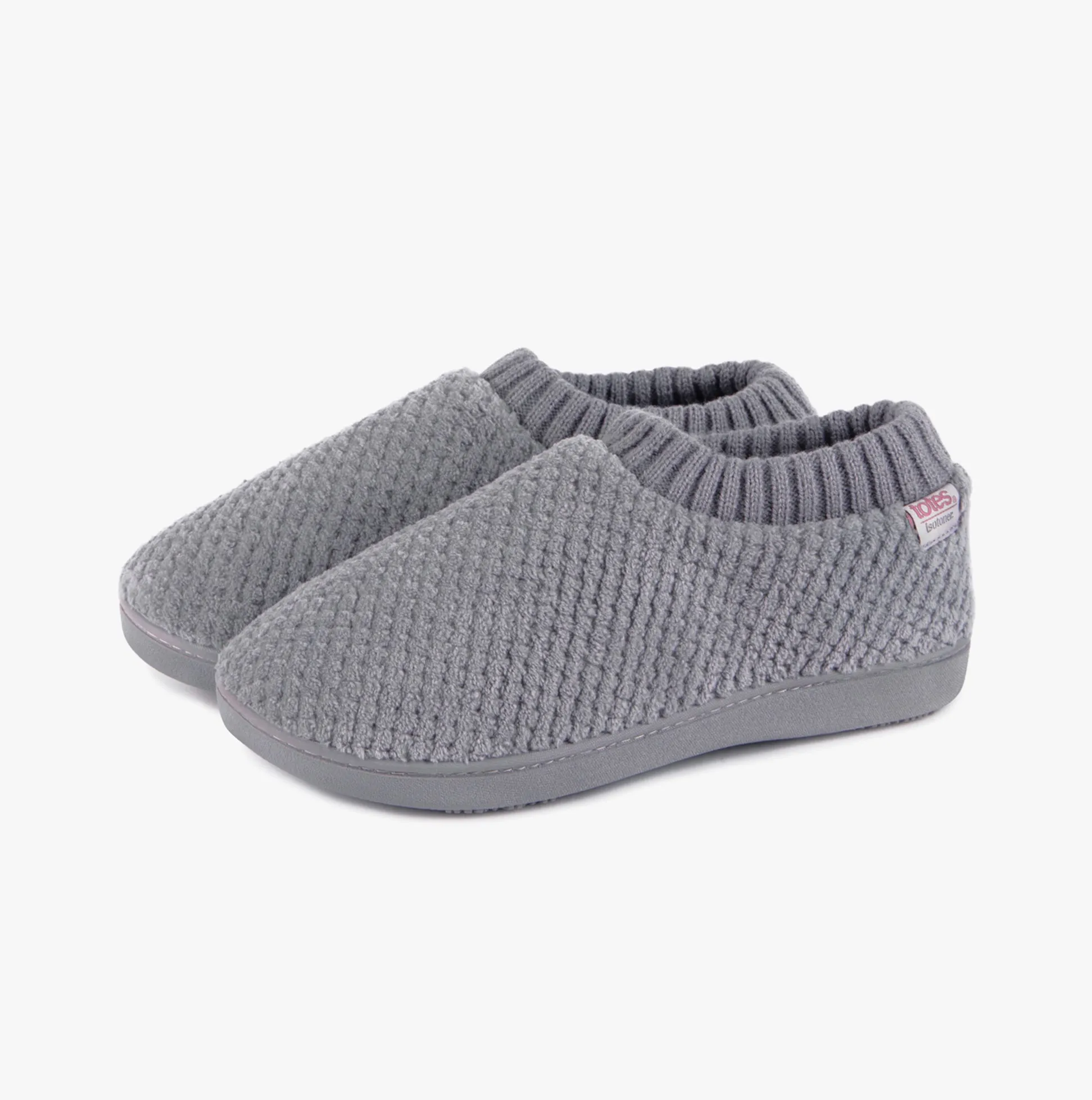 POPCORN FULL BACK BOOTIE Womens Bootie Slippers Grey sold by House of Slippers product image thumbnail 3