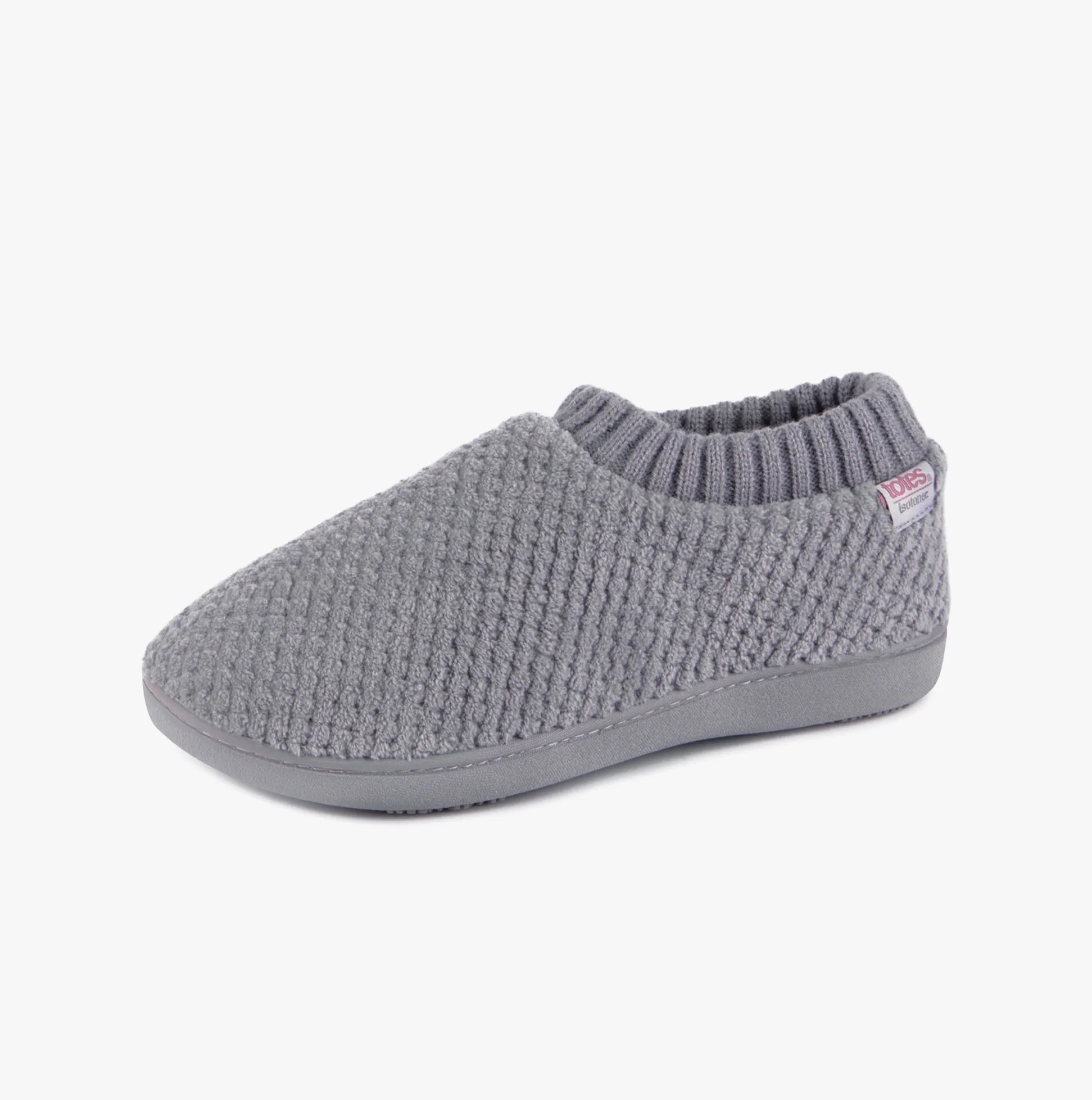 POPCORN FULL BACK BOOTIE Womens Bootie Slippers Grey sold by House of Slippers product image thumbnail 4