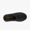 SPORT QUILTED MULE WITH COSY LINING Mens Mule Slippers Black sold by House of Slippers