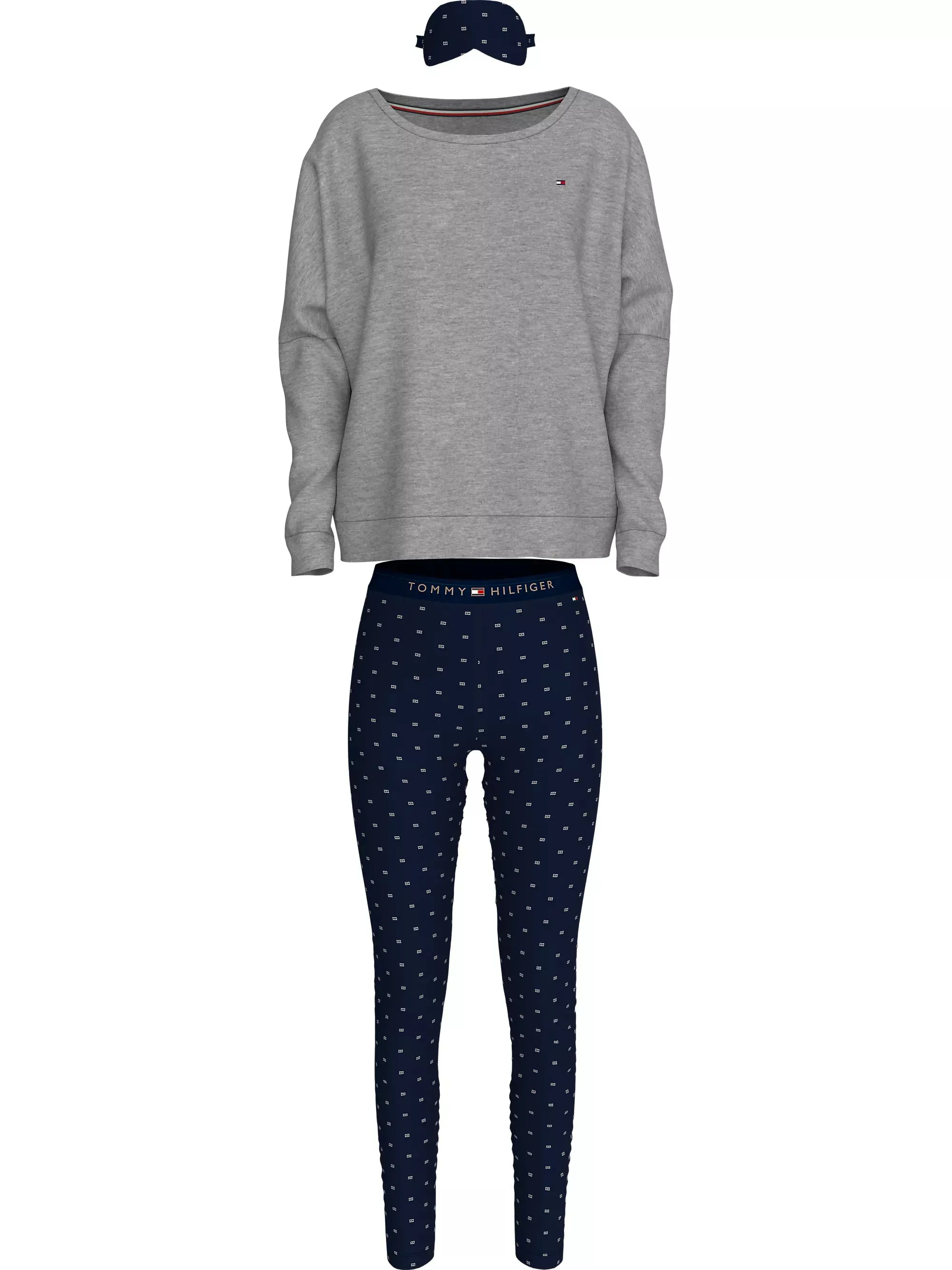 Tommy Hilfiger ORIGINAL Womens Legging Pyjama & Eye Mask Gift Set sold by House of Slippers