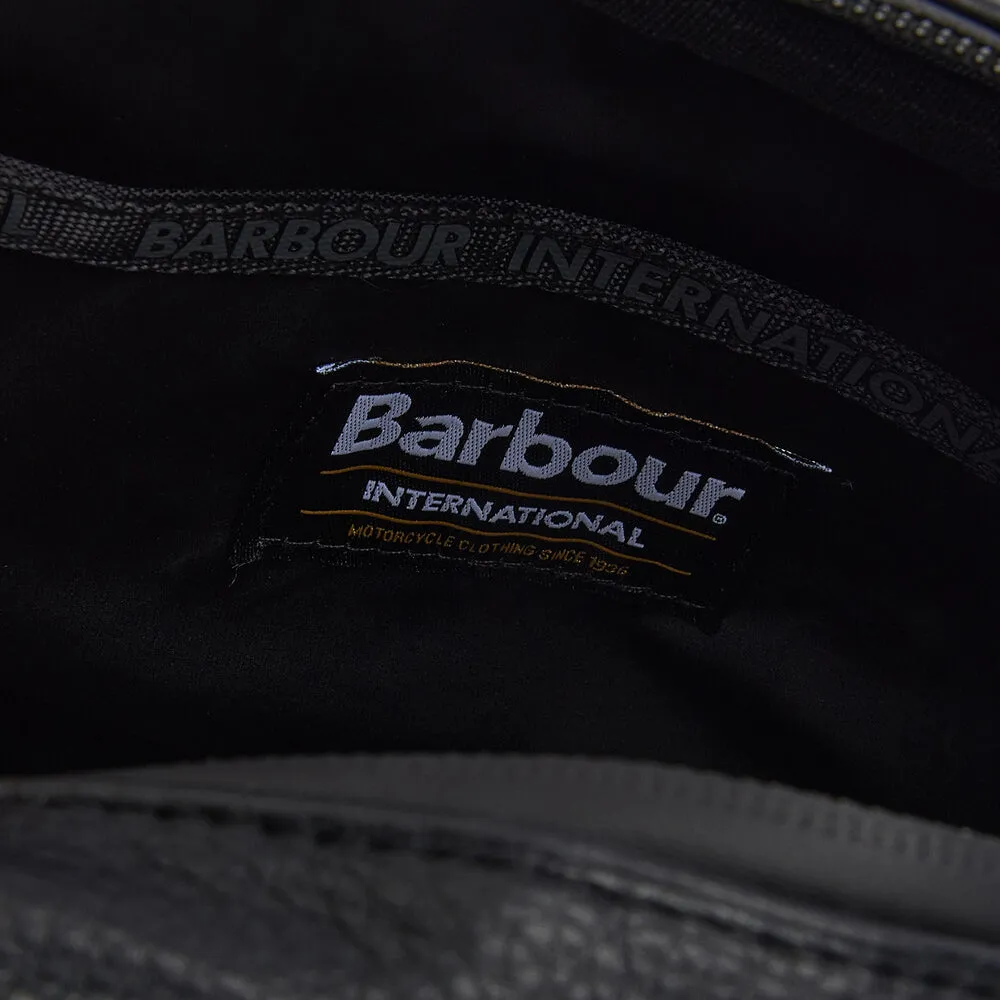 Barbour BLACKWALL Mens Wash Bag Black sold by House of Slippers product image thumbnail 5