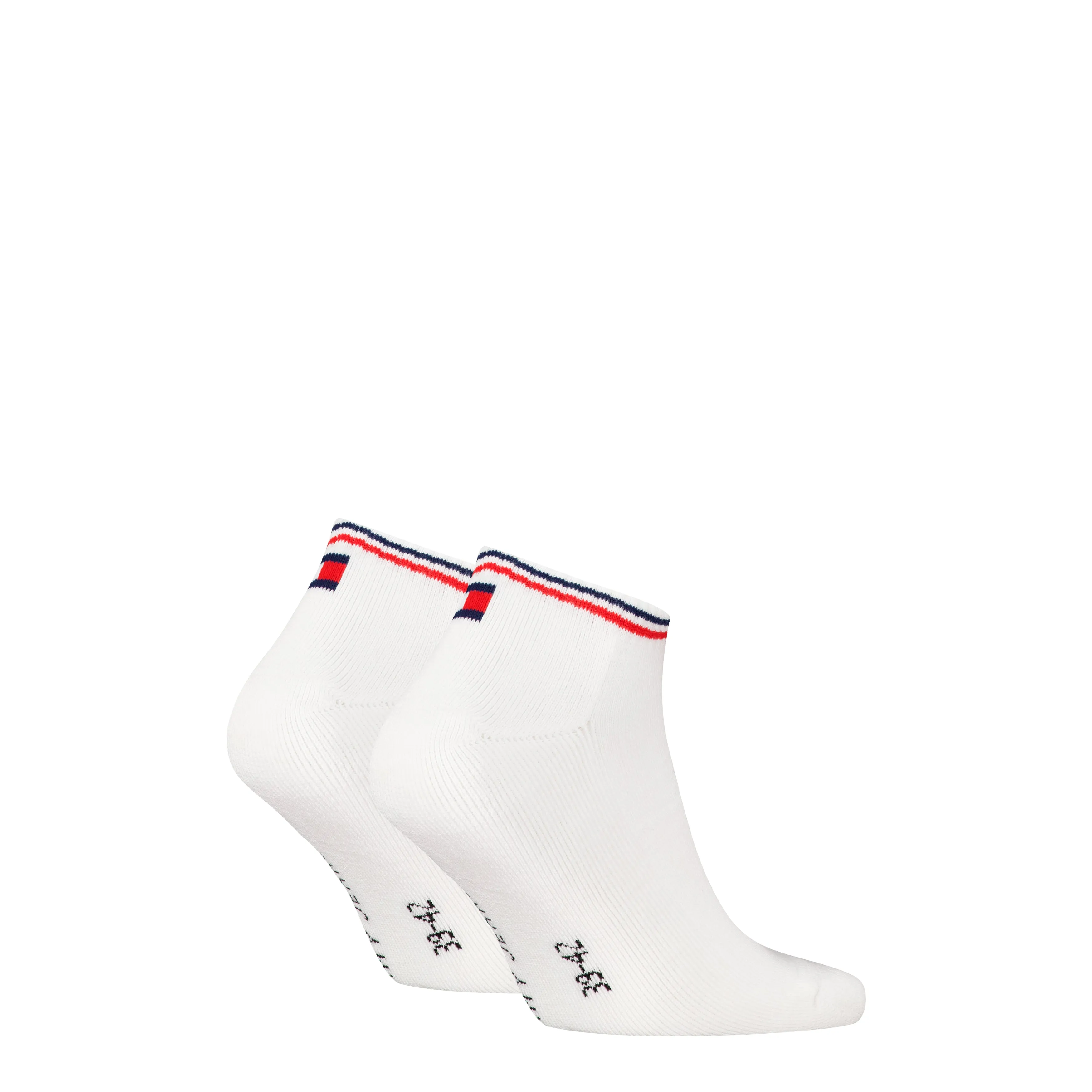 Tommy Hilfiger 2 Pack Trainer Mens Ankle Socks White sold by House of Slippers product image thumbnail 2