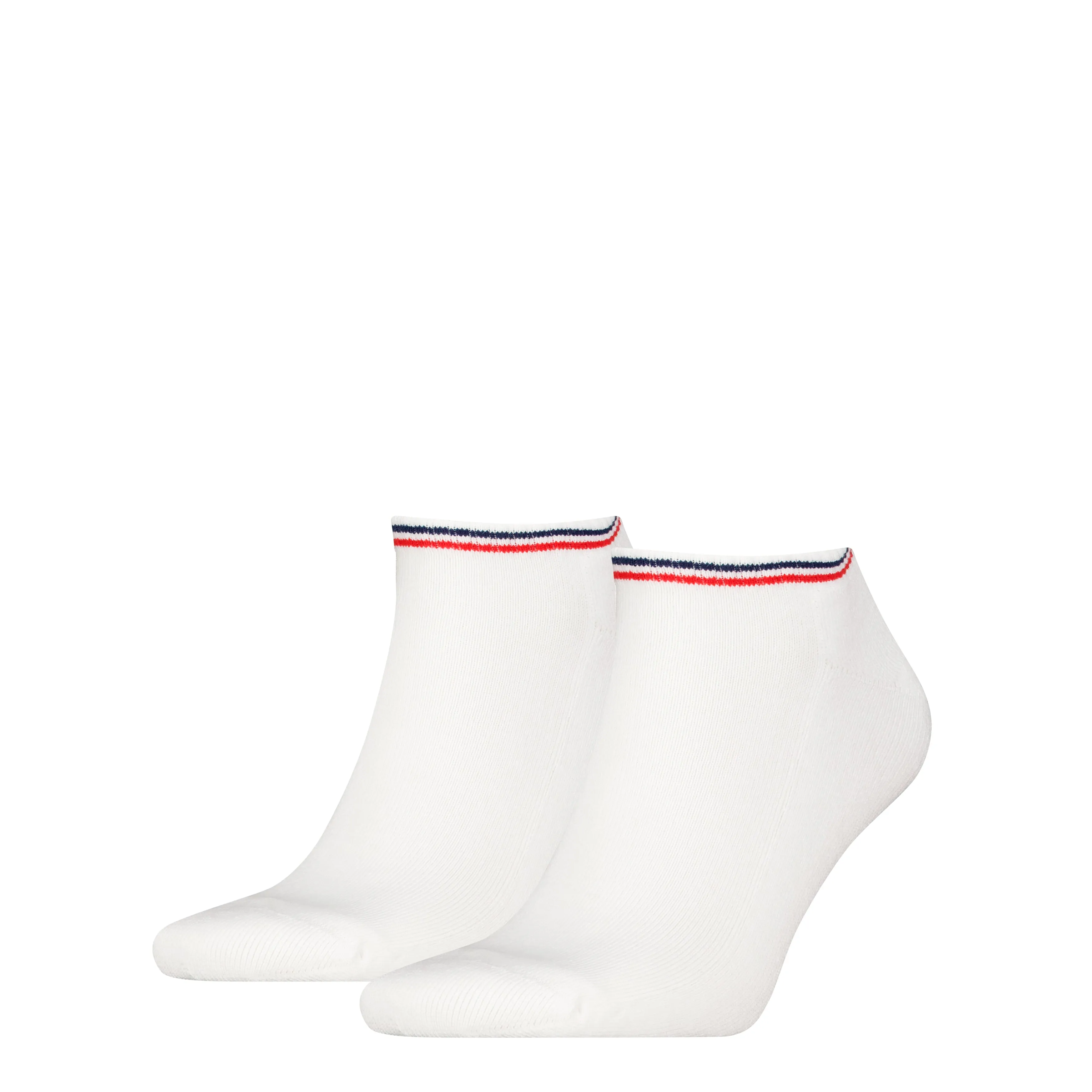 Tommy Hilfiger 2 Pack Trainer Mens Ankle Socks White sold by House of Slippers
