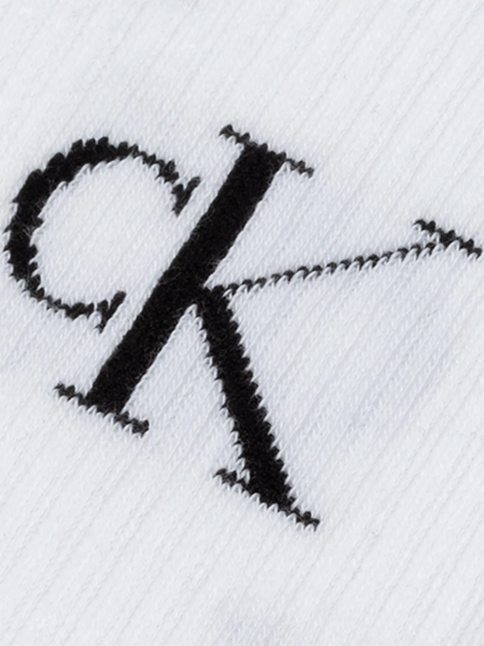 Calvin Klein 4 Pack Giftboxed Trainer Womens Crew Socks Black/White sold by House of Slippers product image thumbnail 4