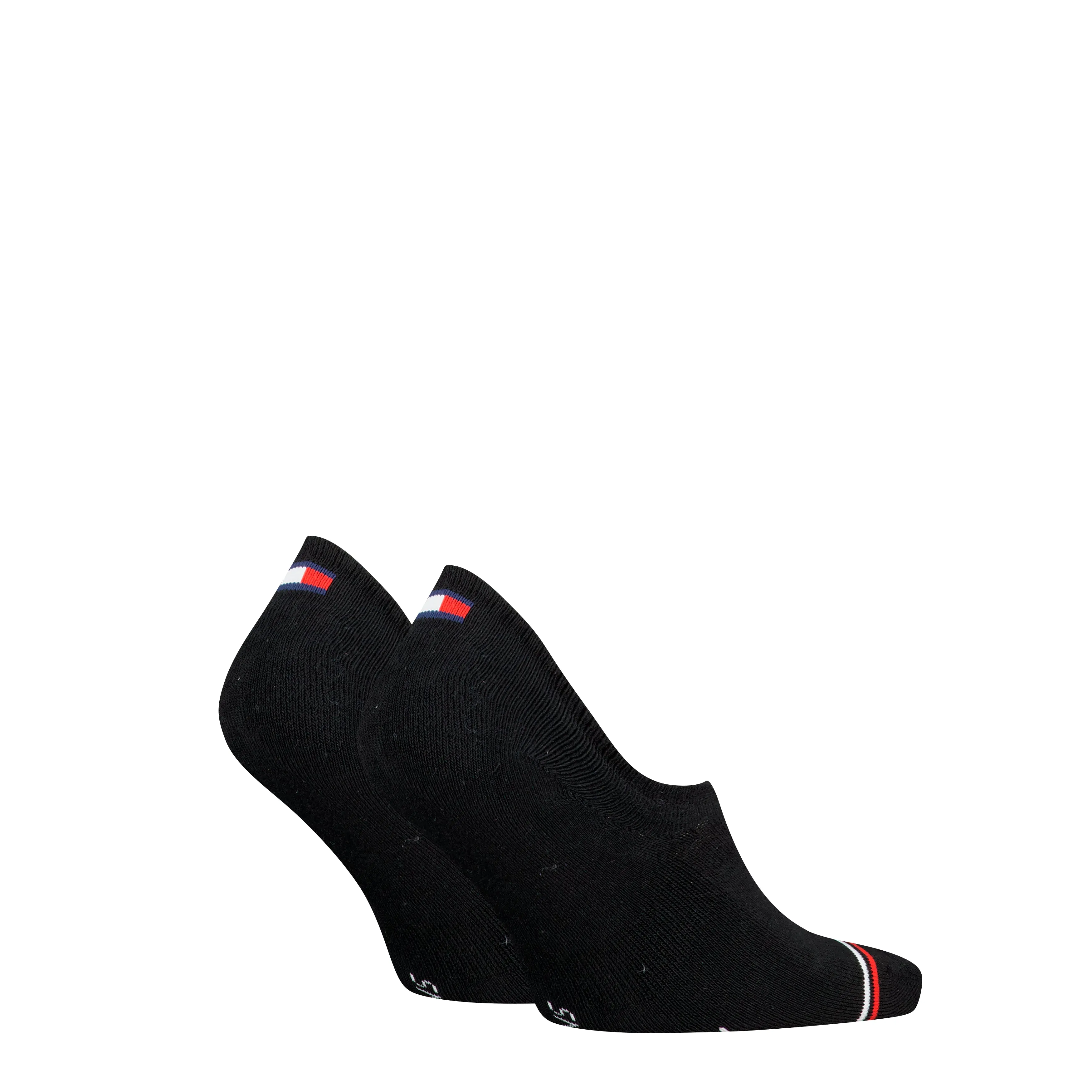 Tommy Hilfiger 2 Pack Trainer Mens Invisible Socks Black sold by House of Slippers product image thumbnail 2