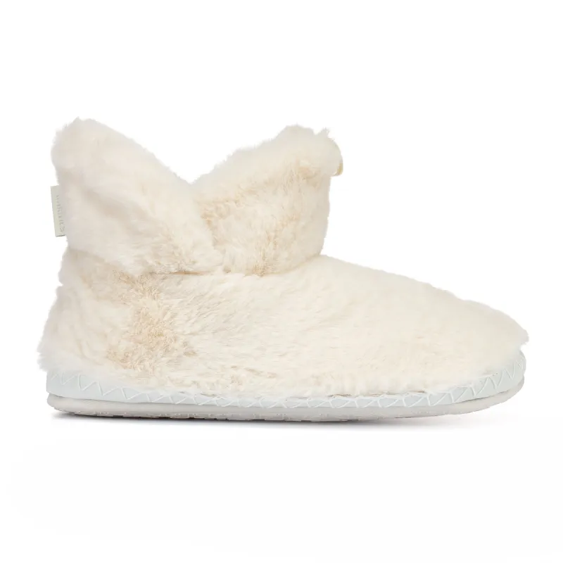 Bedroom Athletics HARRIET Womens Slipper Boots Cream sold by House of Slippers