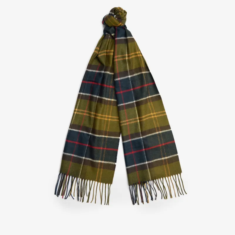 Barbour YAXLEY Unisex Adults Tartan Scarf Classic sold by House of Slippers