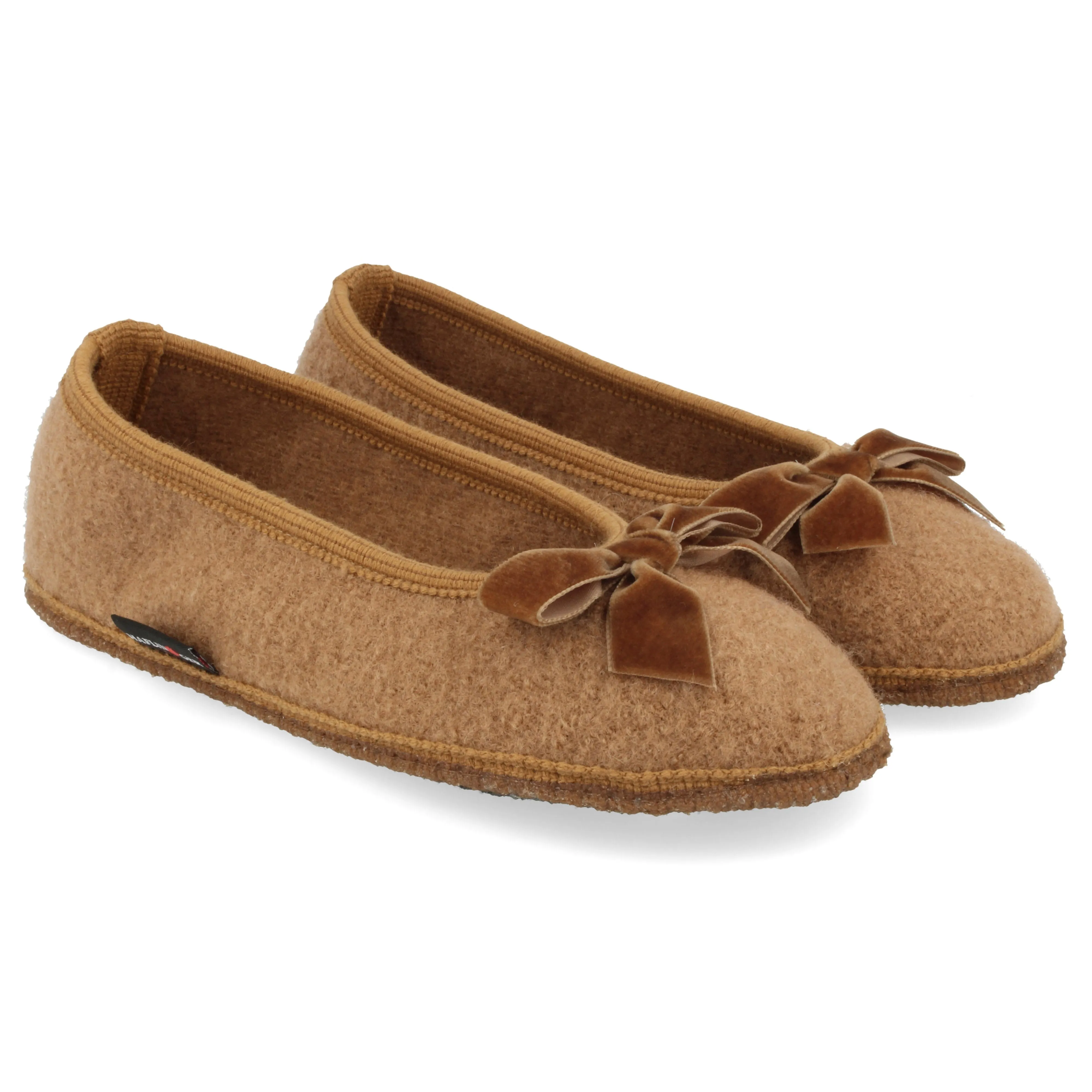 Haflinger FIOCCO Womens Slippers Camel sold by House of Slippers