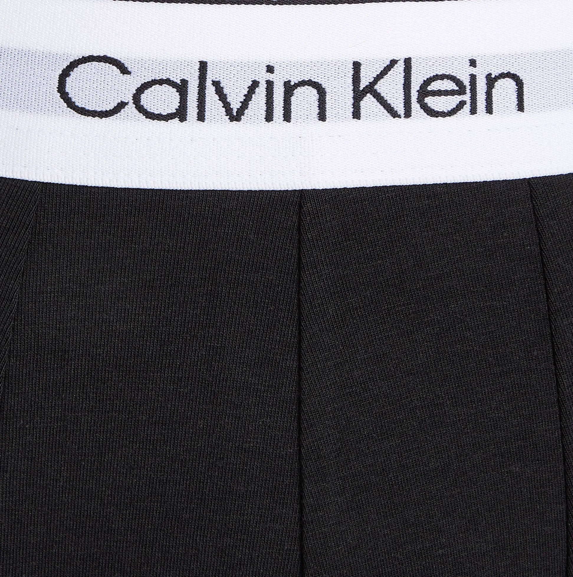 Calvin Klein MODERN COTTON STRETCH Mens 3 Pack Boxer Briefs Black/White sold by House of Slippers product image thumbnail 5