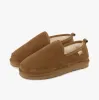 Totes Isotoner REAL SUEDE FULL BACK Mens Full Back Slippers Tan sold by House of Slippers