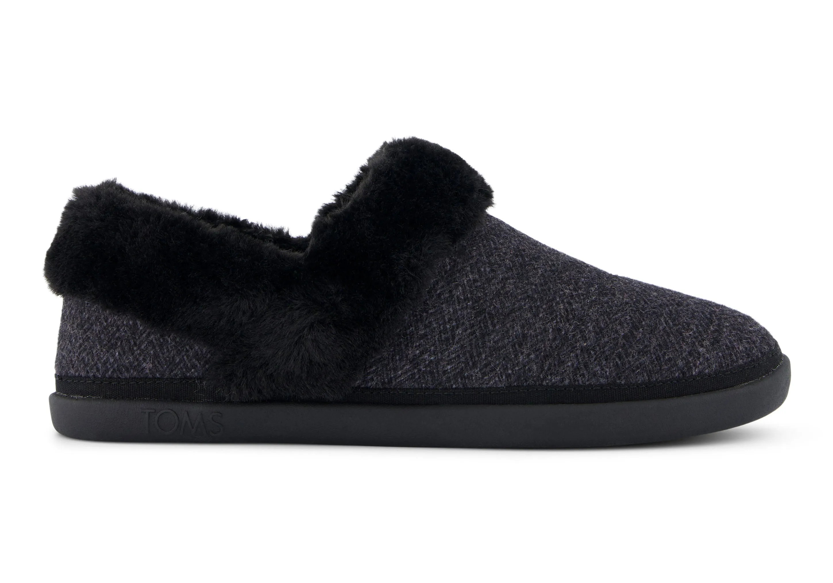 TOMS OSLO Womens Slippers Black sold by House of Slippers