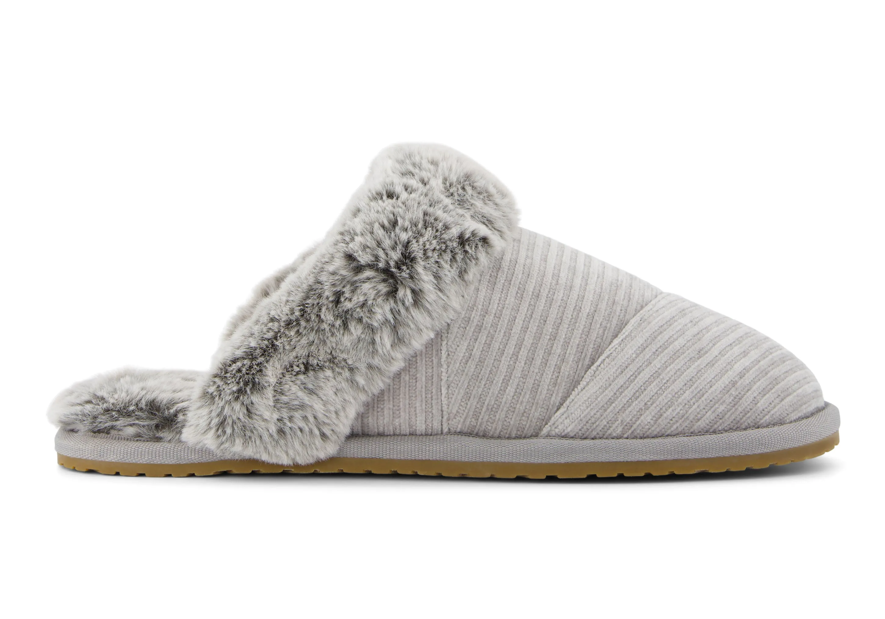 TOMS VALERIE Womens Slippers Grey sold by House of Slippers