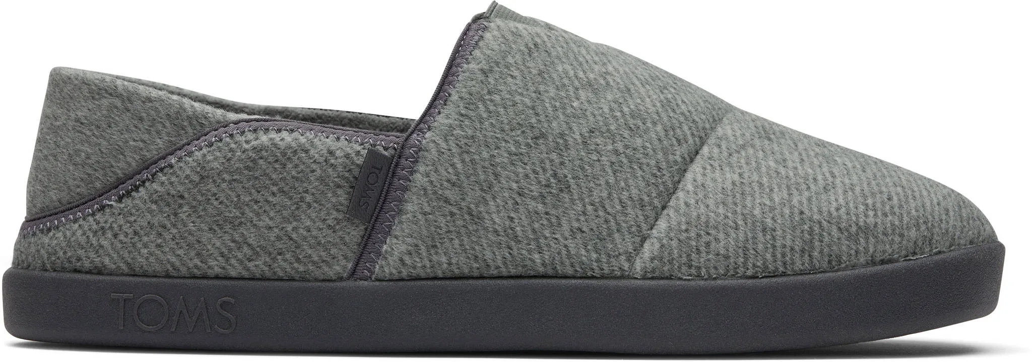 CAMDEN Mens Slippers Grey sold by House of Slippers
