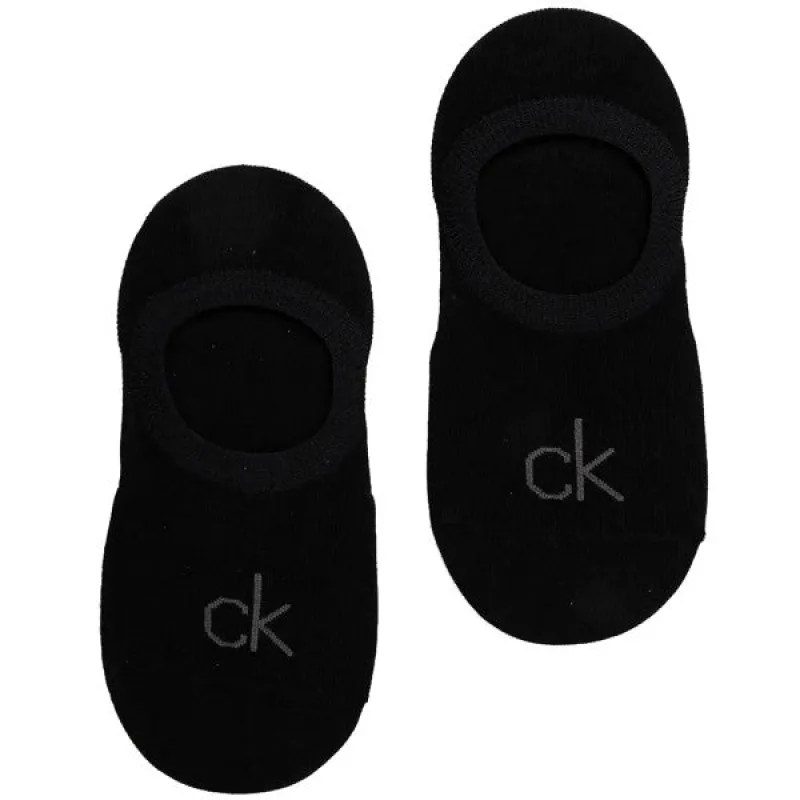 Calvin Klein 2 Pack Womens No-Show Footie Socks Black sold by House of Slippers