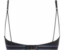 Calvin Klein TONAL LOGO COTTON Womens Bralette Black sold by House of Slippers