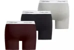Calvin Klein MODERN COTTON STRETCH Mens 3 Pack Boxer Briefs Multicoloured sold by House of Slippers
