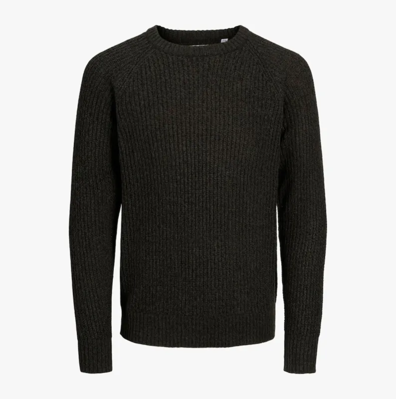 Jack & Jones KNIT CREW NECK Mens Jumper Rosin sold by House of Slippers