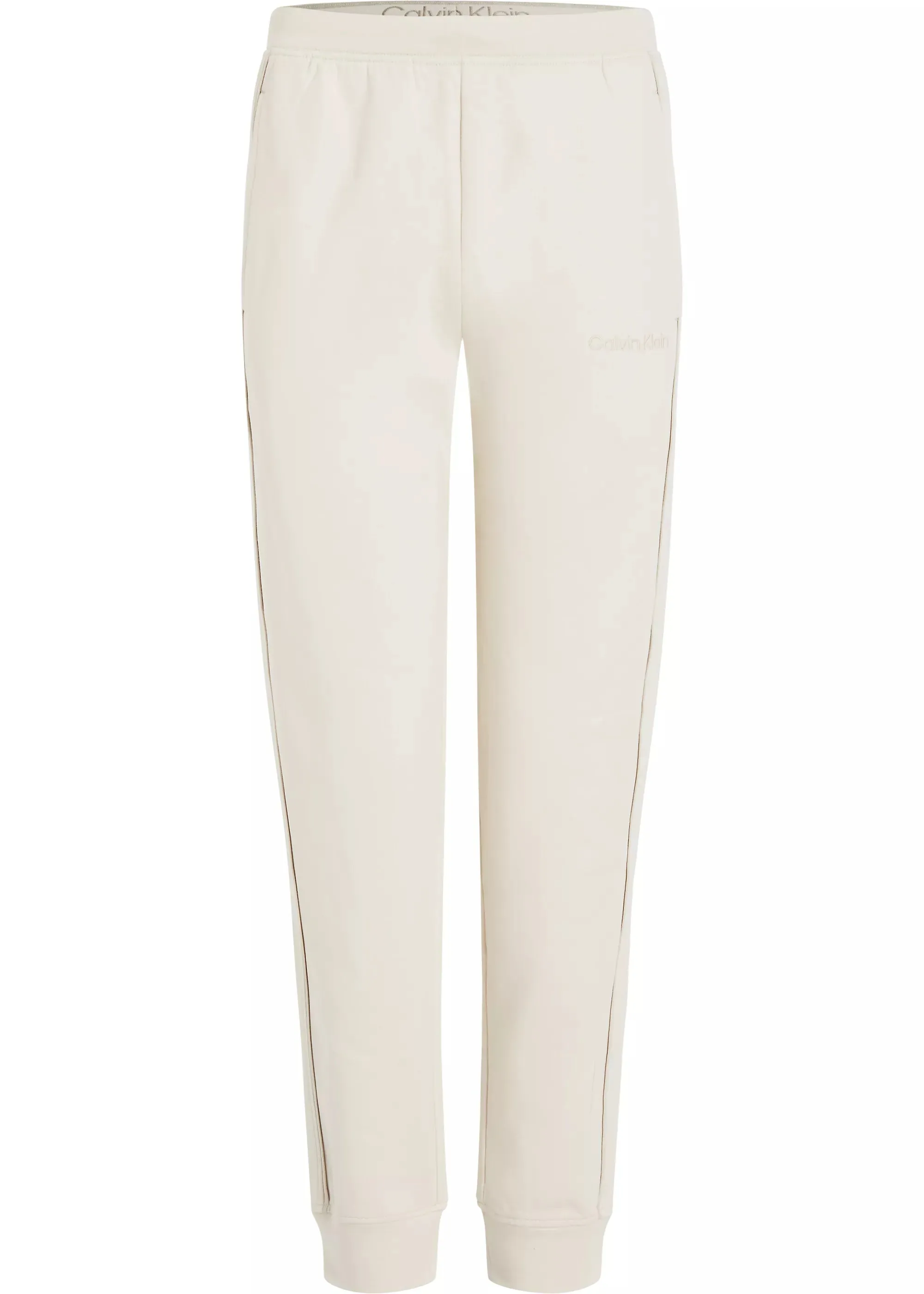 Calvin Klein TONAL LOGO LOUNGE Womens Joggers Sandshell sold by House of Slippers