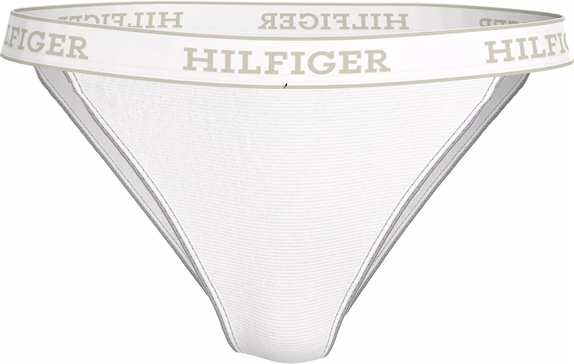 Tommy Hilfiger MONOTYPE Womens Tanga Bikini Briefs White sold by House of Slippers