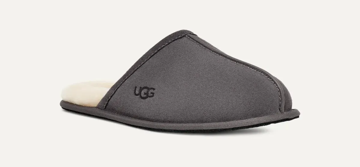 UGG SCUFF Mens Mule Slippers Dark Grey sold by House of Slippers product image thumbnail 3