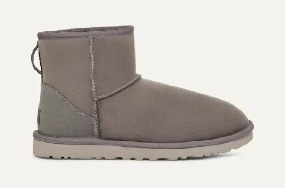 UGG CLASSIC MINI Mens Boots Dark Grey sold by House of Slippers