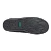 Sleepers WILSON Mens Twin Gusset Slipper Black Plush Velour sold by House of Slippers