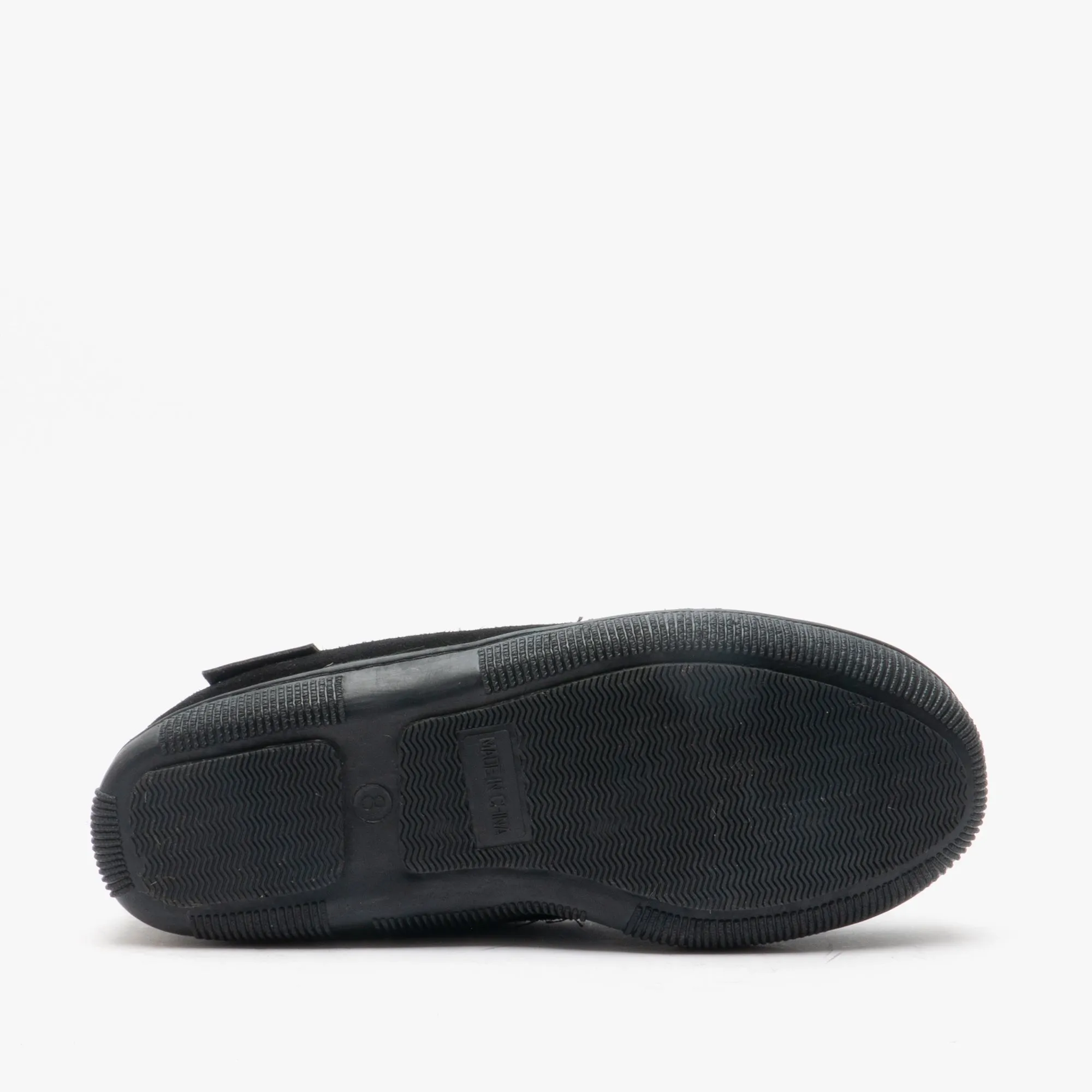 Hush Puppies ACE Mens Suede Moccasin Slippers Black sold by House of Slippers product image thumbnail 3