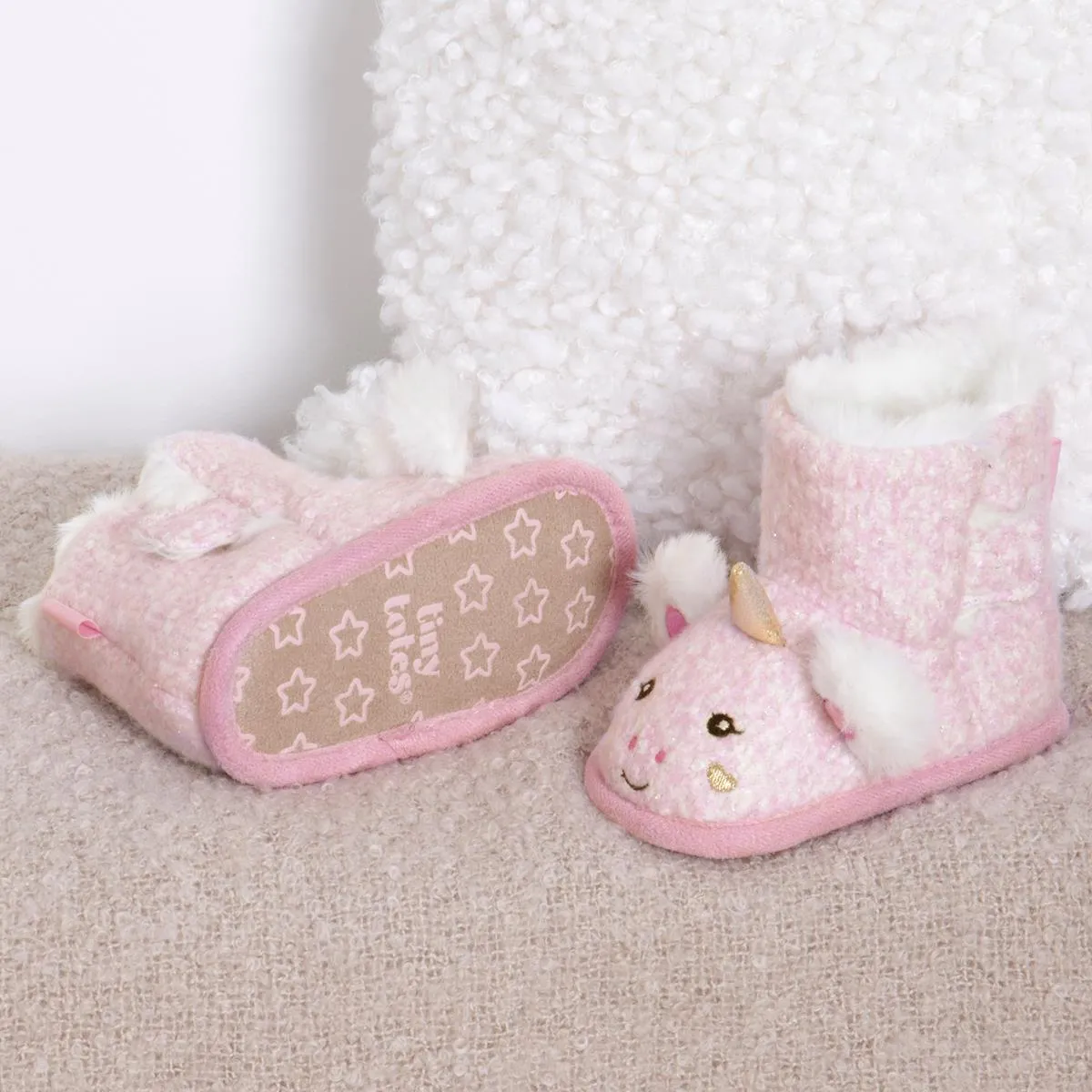 Totes Toasties TODDLER BOOTIES Kids Pink sold by House of Slippers