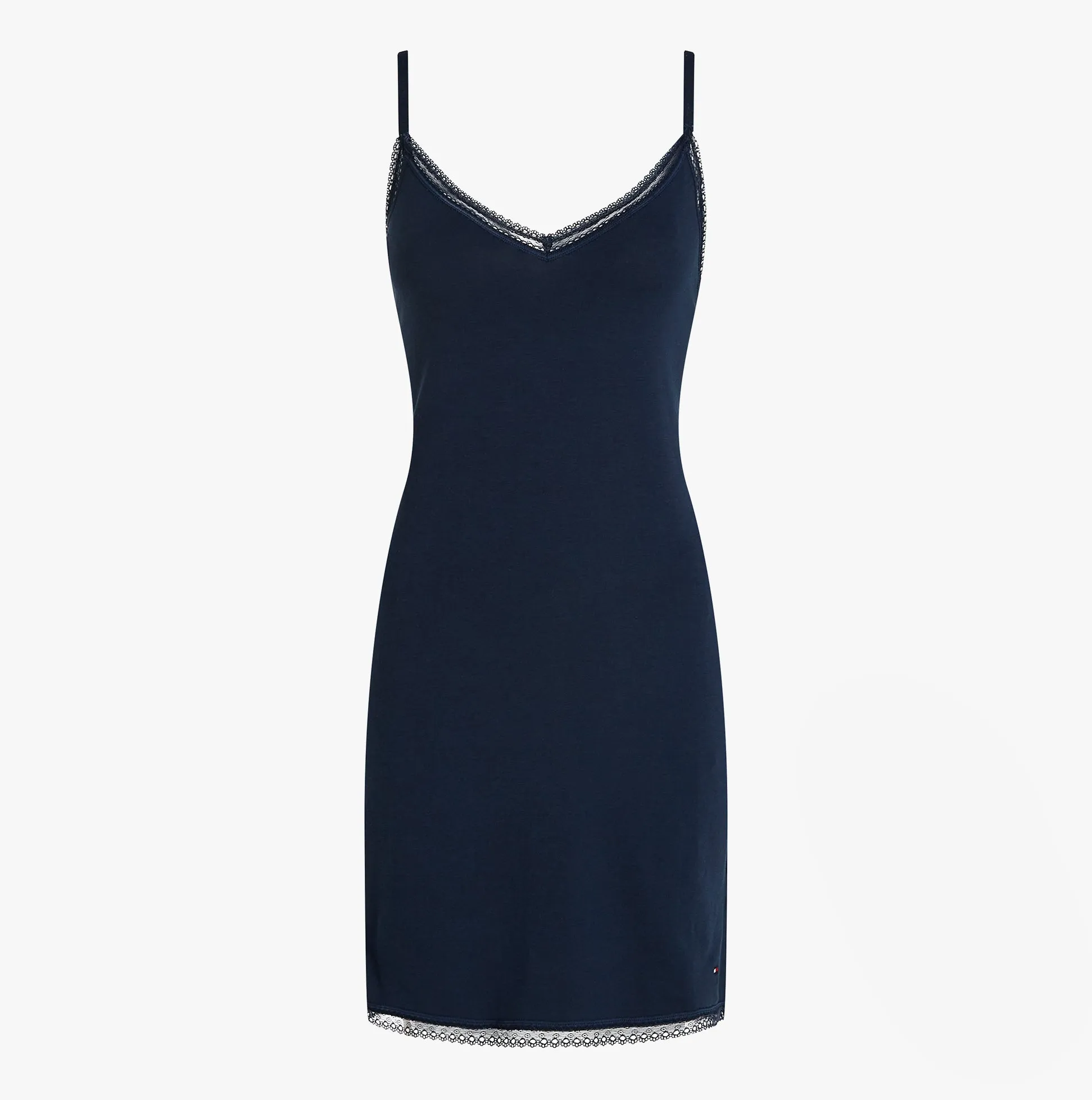 Tommy Hilfiger LACE Womens Nightdress Dark Night Navy sold by House of Slippers product image thumbnail 2