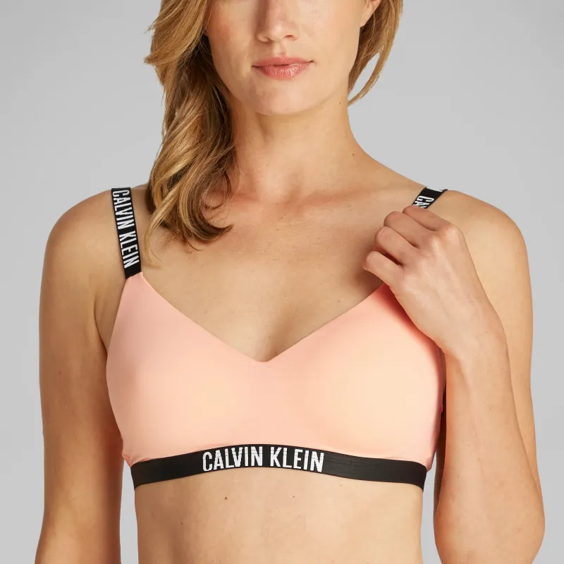 Calvin Klein INTENSE POWER Womens Bralette Papaya Punch sold by House of Slippers
