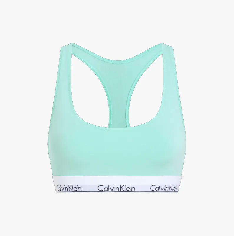 Calvin Klein ICON COTTON MODAL Womens Bralette Beau Blue sold by House of Slippers