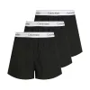 Calvin Klein BOXER SLIM 3 Pack Mens Black sold by House of Slippers