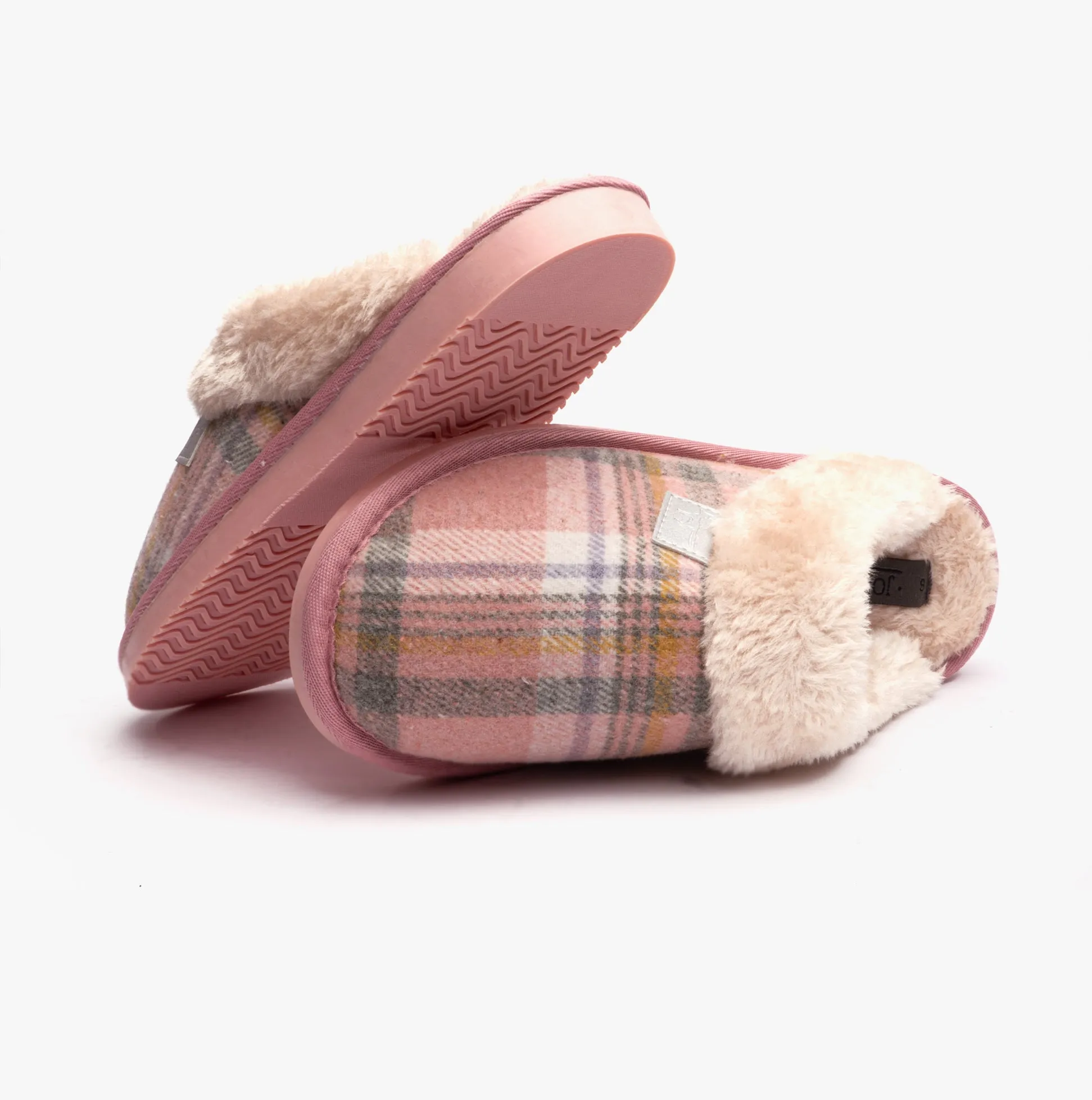 Jo & Joe SHETLAND Womens Slippers Pink sold by House of Slippers product image thumbnail 4