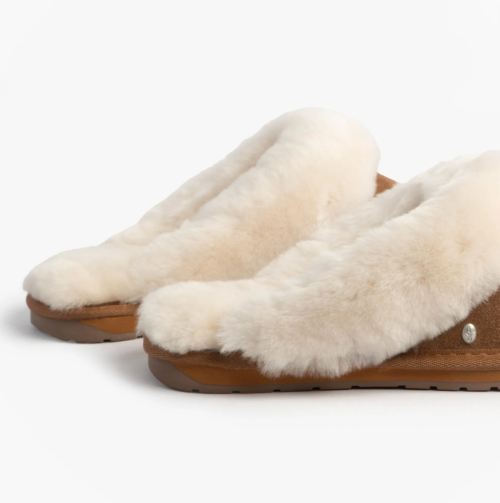 EMU Australia JOLIE Womens Mule Sheepskin Slippers Chestnut sold by House of Slippers product image thumbnail 5
