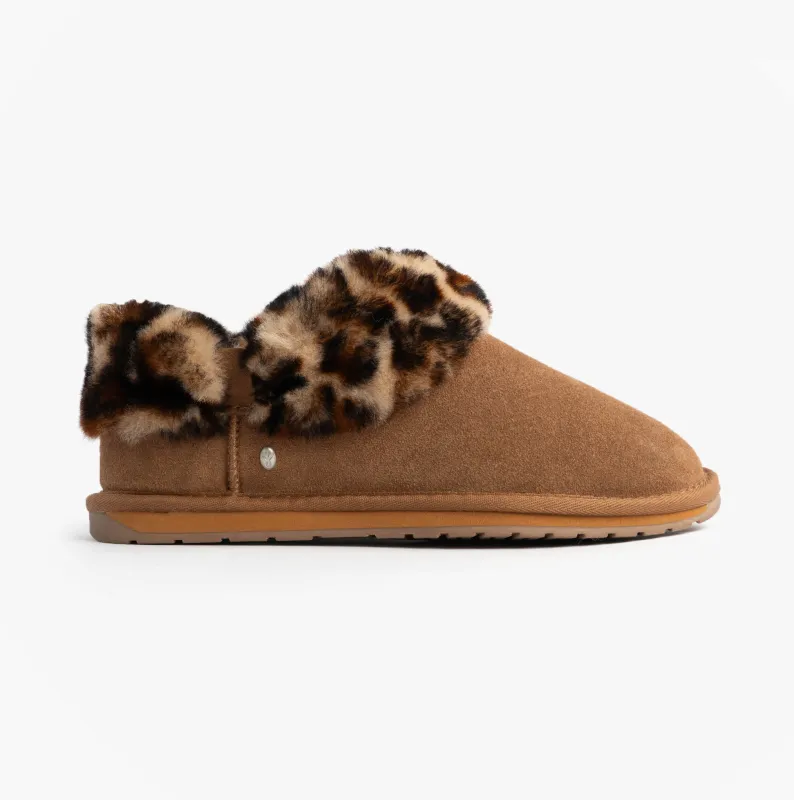 EMU Australia BAIA BOW Womens Sheepskin Slipper Boots Chestnut sold by House of Slippers
