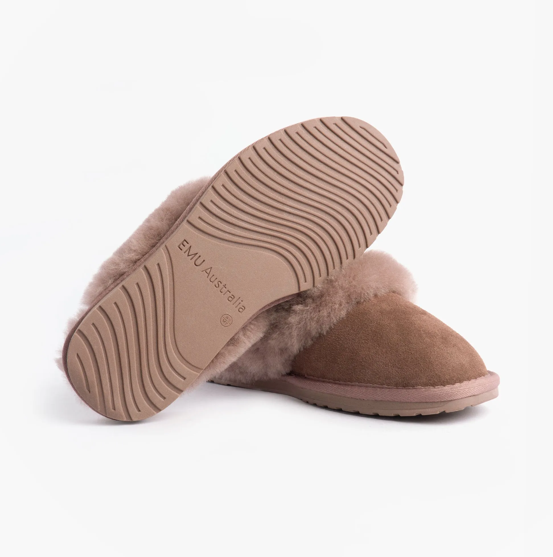 EMU Australia JOLIE Womens Mule Sheepskin Slippers Mocha sold by House of Slippers product image thumbnail 4
