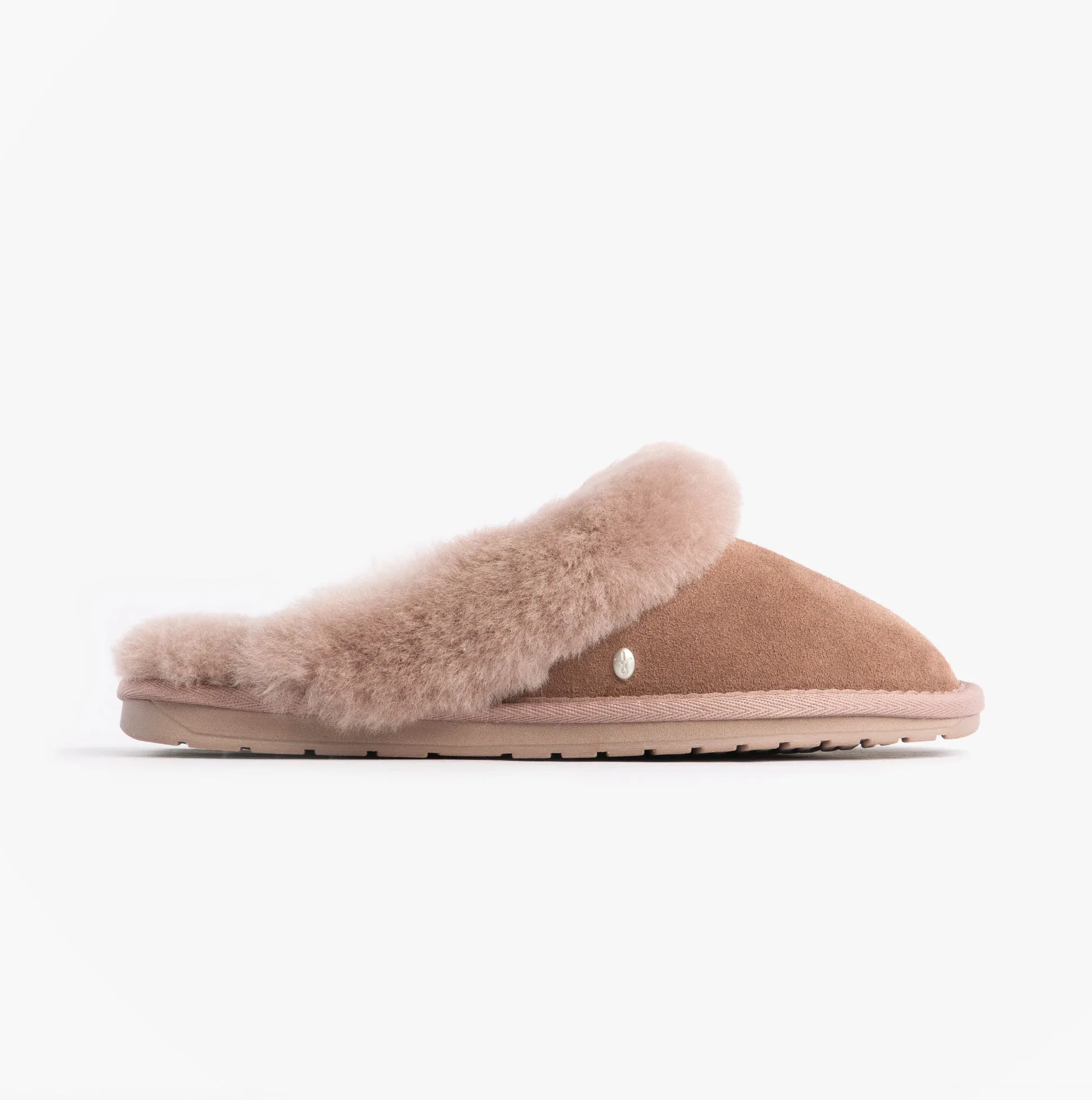 EMU Australia JOLIE Womens Mule Sheepskin Slippers Mocha sold by House of Slippers